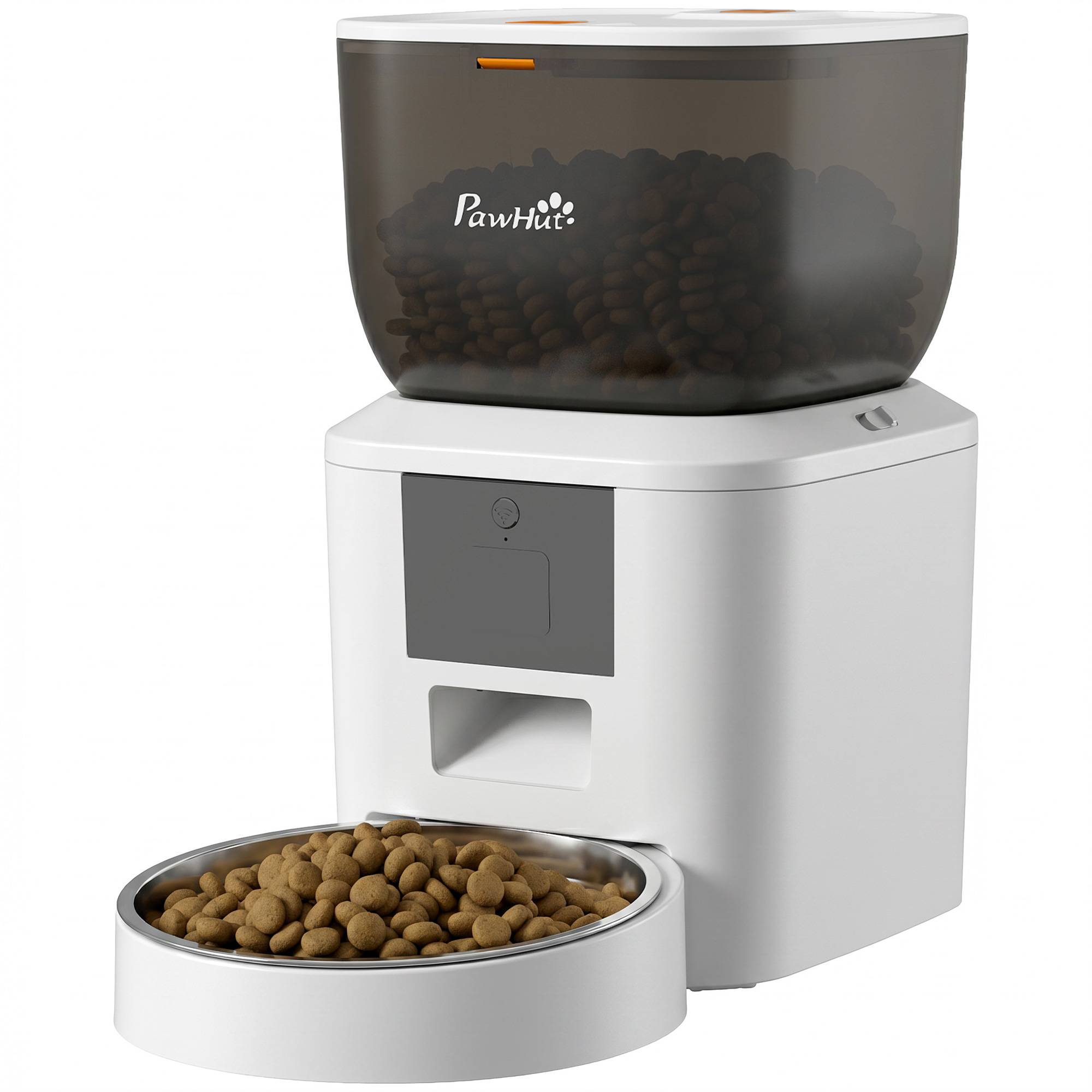 ComfortXL - Distributeur automatique 4 L ABS inox blanc pour chat avec Wi-Fi commande par application et message vocal 10 s - Image 2