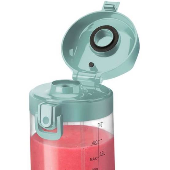 Blender portable - NUTRIBULLET - NBP003LBL - 70W - 0.475L - Light Blue - 1 gourde incluse - Image 5