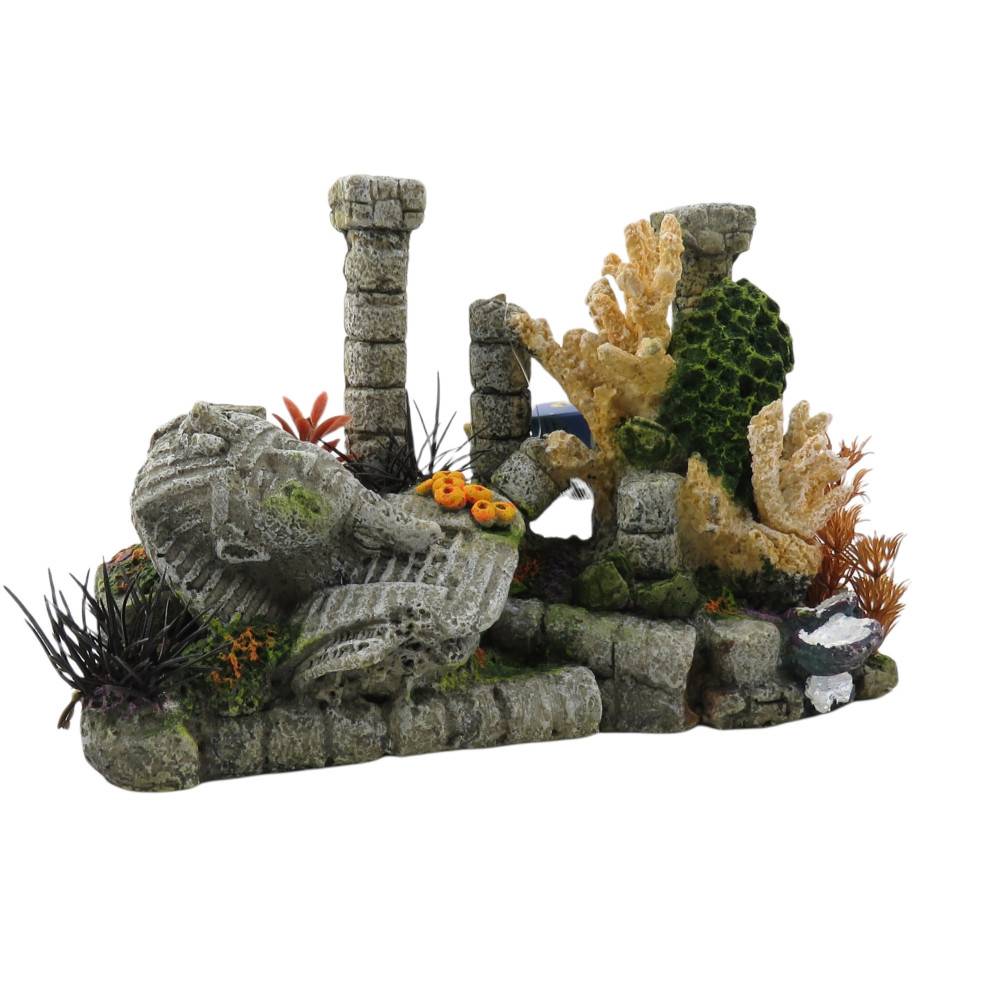Bois avec cruches Décoration aquarium 25 x 13.5 x 14 cm. - Imagen 1
