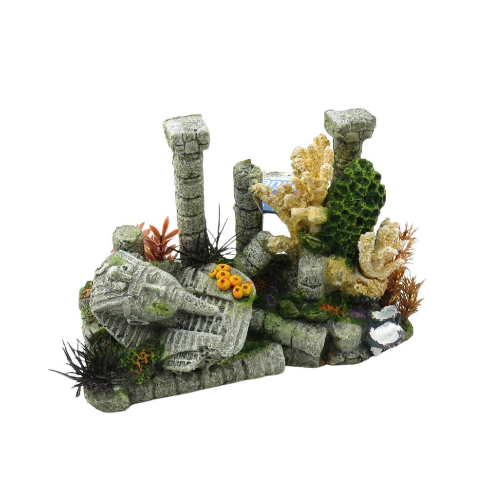Bois avec cruches Décoration aquarium 25 x 13.5 x 14 cm. - Imagen 3