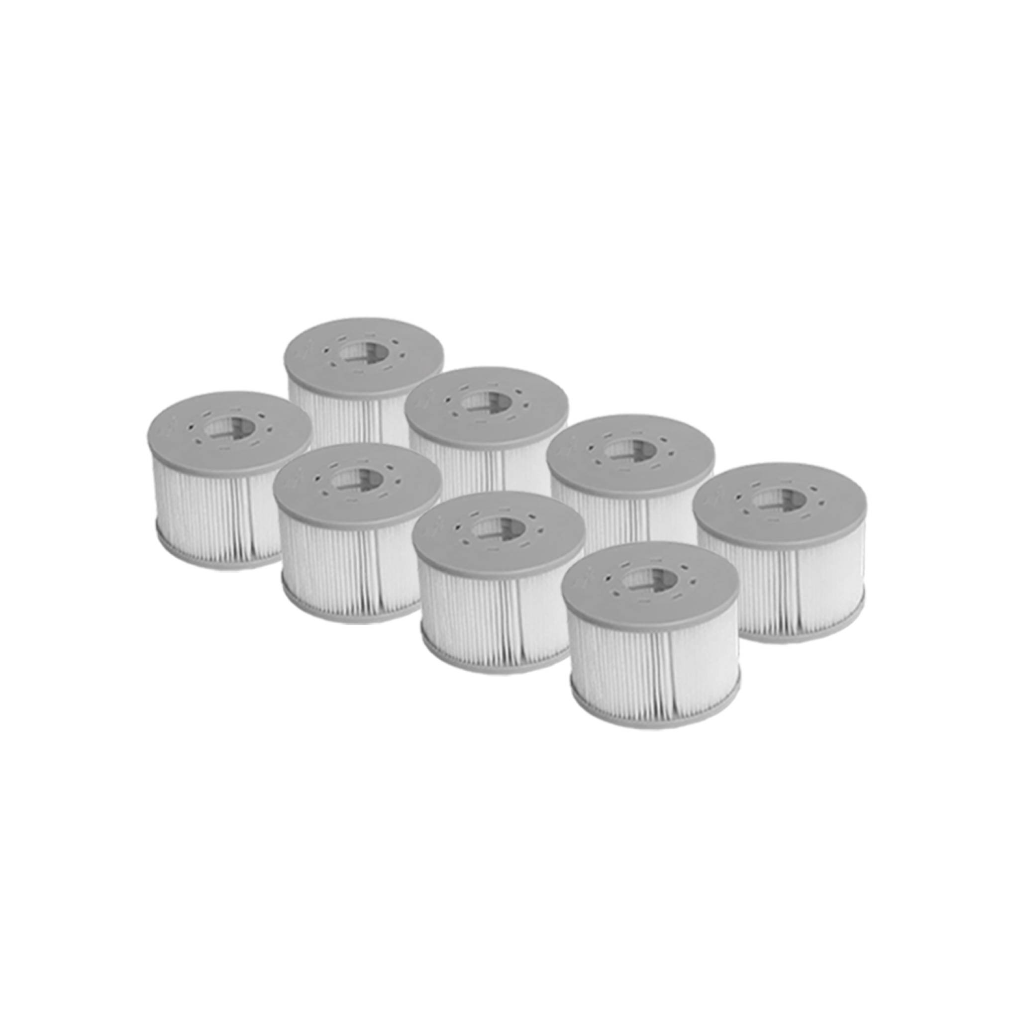 sweeek - Spa rigide MSPA 6 places 4 coussins hydromassages. 8 filtres et bâche incluse 160 cm x 65 cm | sweeek - Image 6