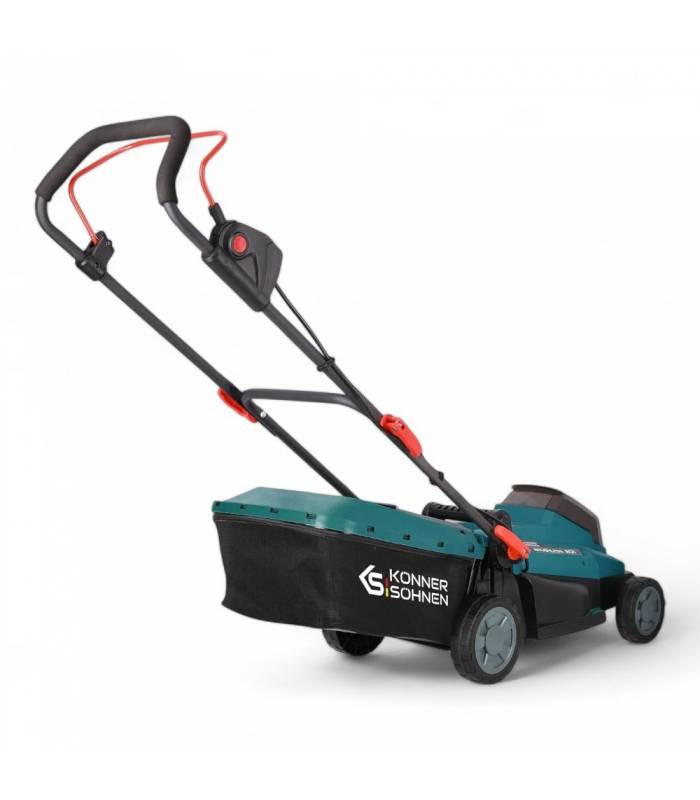 Tondeuse électrique sans fil, lame 33 cm, surface 100 et 250 m² - Könner  Söhnen KS 33LM-20V - Image 4