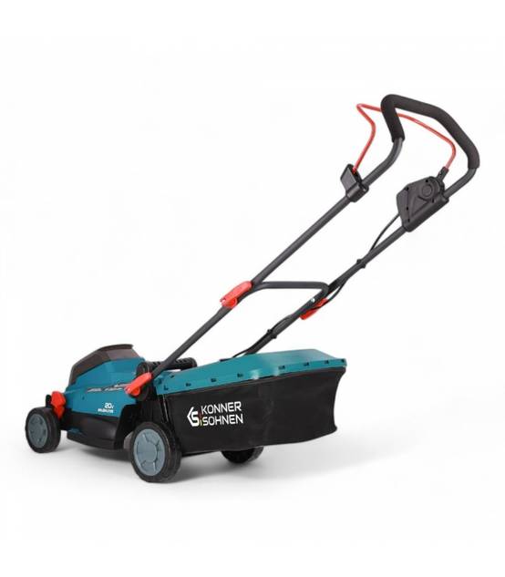 Tondeuse électrique sans fil, lame 33 cm, surface 100 et 250 m² - Könner Söhnen KS 33LM-20V - Image 3