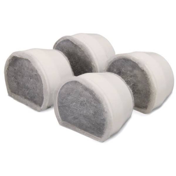 PetSafe - Filtre au Charbon de Rechange pour Fontaine a eau Drinkwell en Céramique Avalon, Pagoda et StreamSide, Naturel, Pack - Image 1