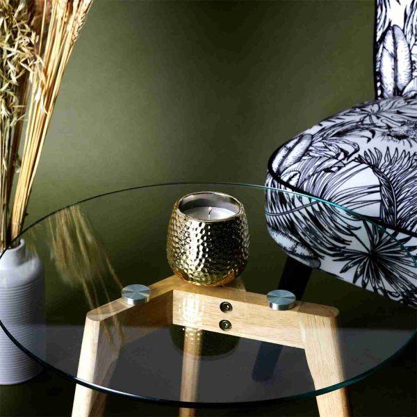 The Home Deco Factory - Tables gigognes en verre trempé (Lot de 2) The Home Deco Factory - Image 6