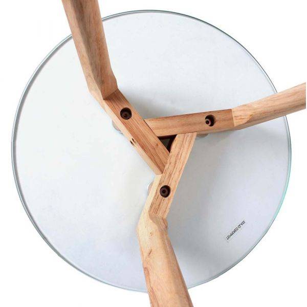 The Home Deco Factory - Tables gigognes en verre trempé (Lot de 2) The Home Deco Factory - Image 5