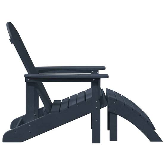 Chaise Adirondack Bleu marine 82 x 74 x 92 cm HDPE, Poids :21.48kg - PANGIVO - Image 5