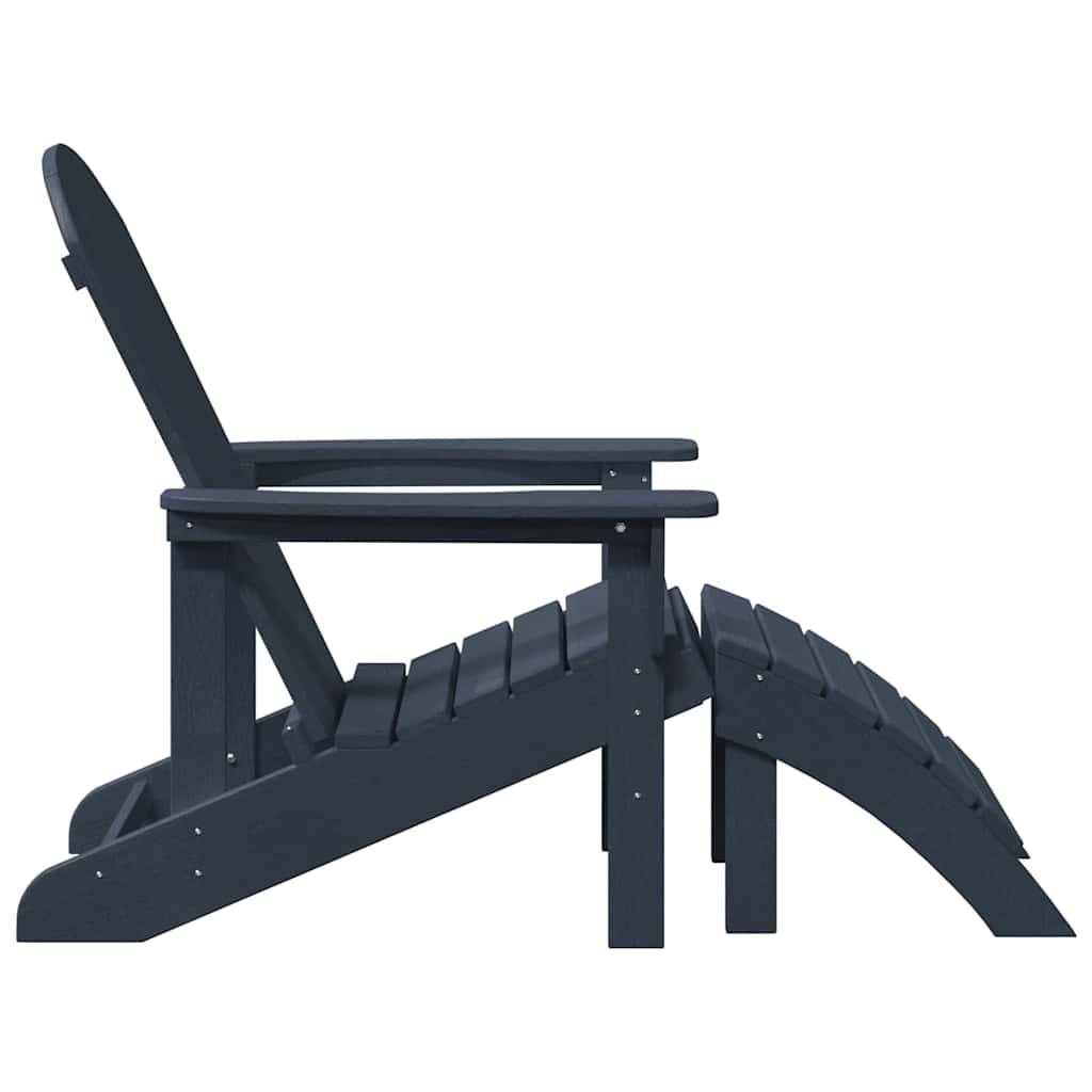 Chaise Adirondack Bleu marine 82 x 74 x 92 cm HDPE, Poids :21.48kg - PANGIVO - Image 5