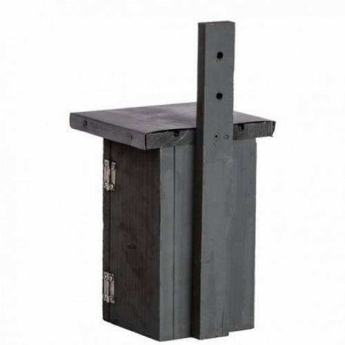 Esschert Design - Nichoir en bois pour roitelet - toit en zinc - Gris - Image 1