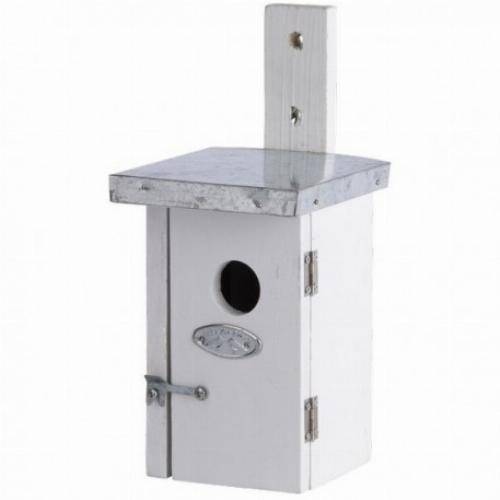 Esschert Design - Nichoir en bois pour roitelet - toit en zinc - Gris - Image 5