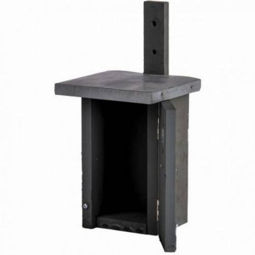 Esschert Design - Nichoir en bois pour roitelet - toit en zinc - Gris - Image 3