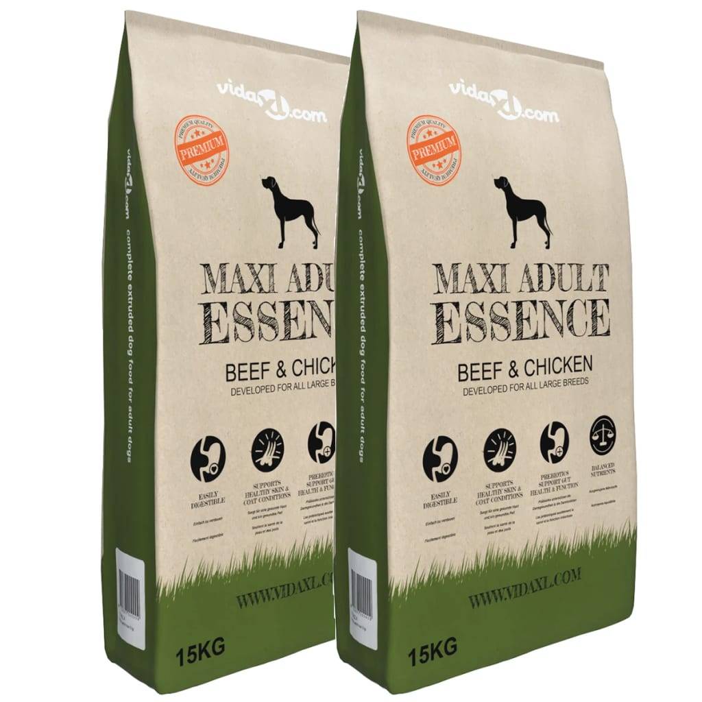Vidaxl - Nourriture pour chiens Maxi Adult Essence Beef&Chicken 2pc 30kg vidaXL 275193 - Image 1