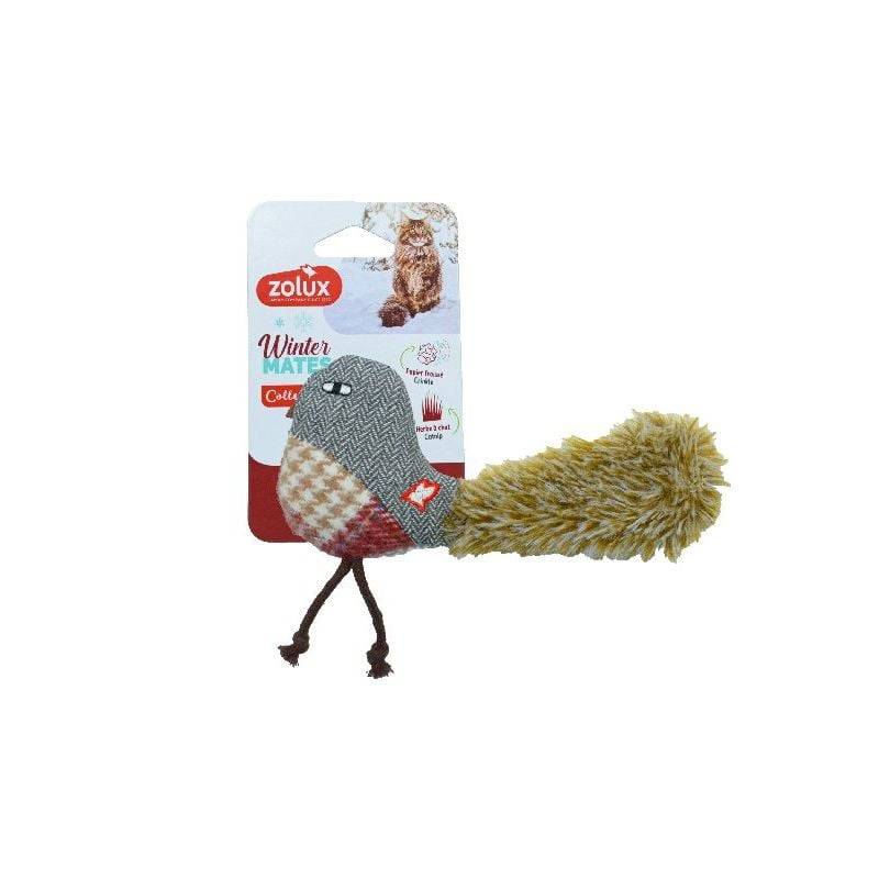 Zolux - Juguete para gatos pájaro Winter de peluche - ZOLUX