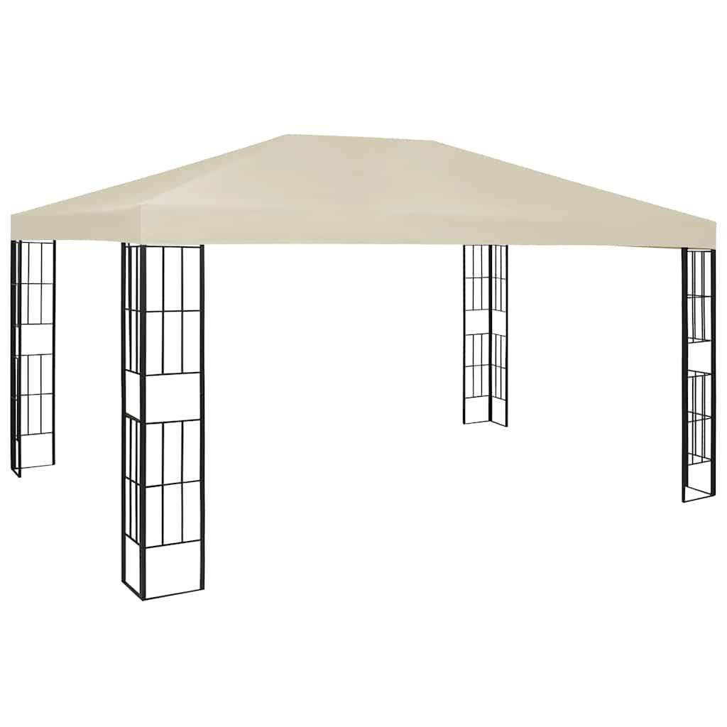Vidaxl - Tonnelle 3x4 m Crème 12 m² vidaXL 47982