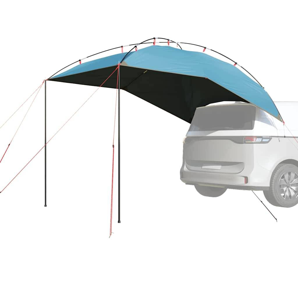 Auvent de Camping pour Voiture Polyester Imperméable Montage Facile pour Van Bleu – ComfortXL Outdoor Living - Image 1