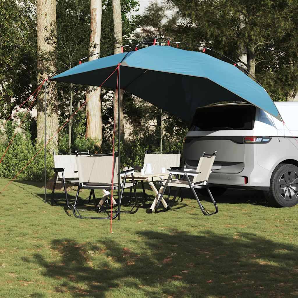 Auvent de Camping pour Voiture Polyester Imperméable Montage Facile pour Van Bleu – ComfortXL Outdoor Living - Image 3
