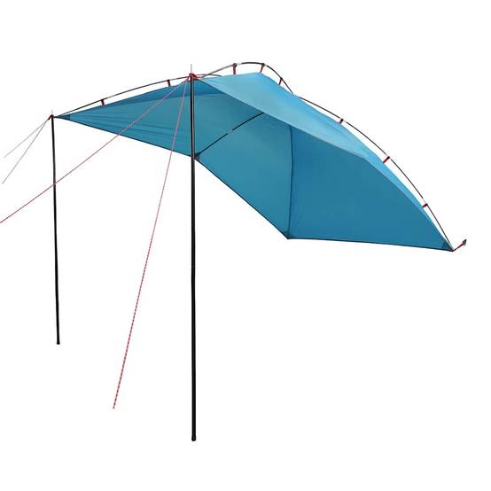 Auvent de Camping pour Voiture Polyester Imperméable Montage Facile pour Van Bleu – ComfortXL Outdoor Living - Image 2