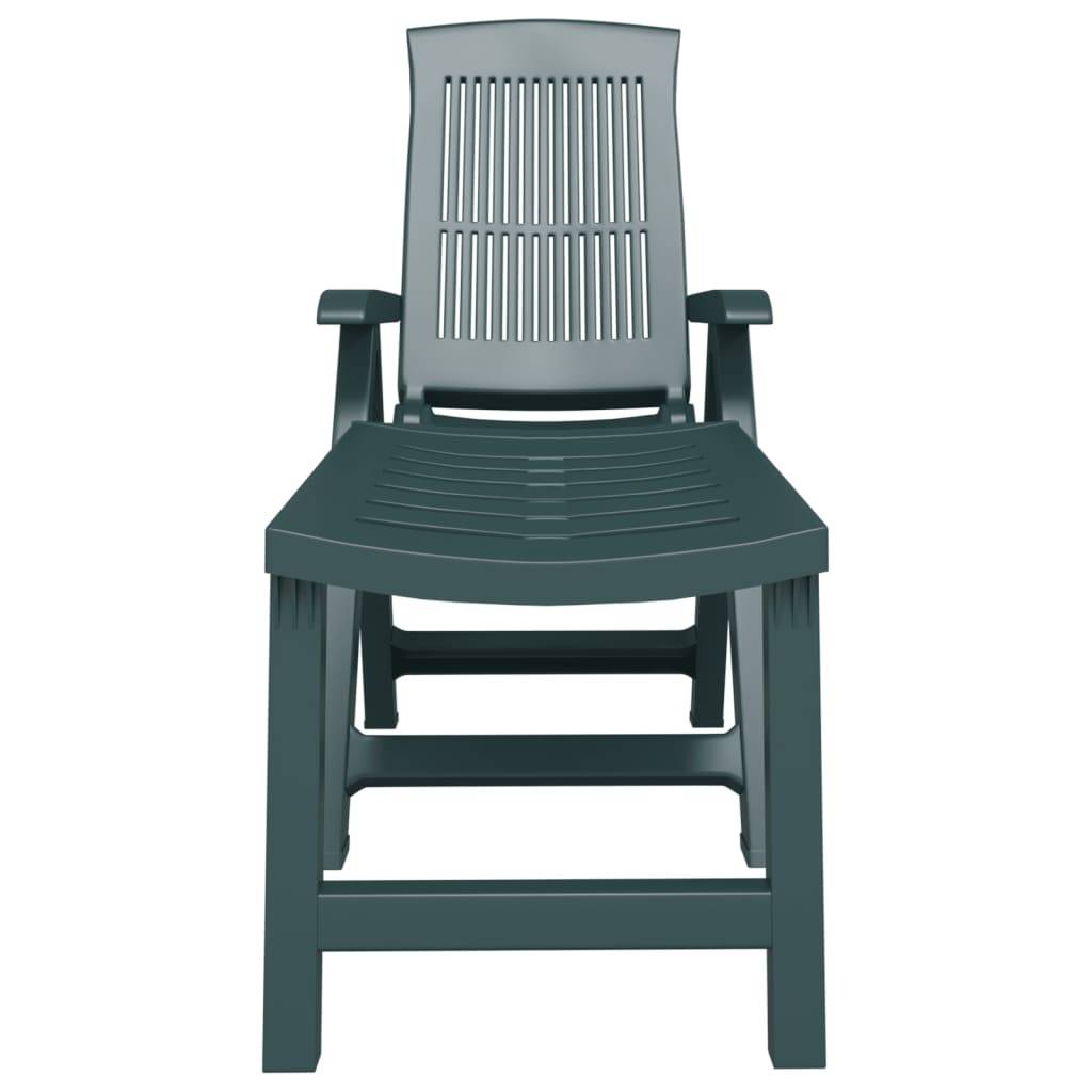 Vidaxl - Chaise longue vert plastique vidaXL 364706 - Image 9