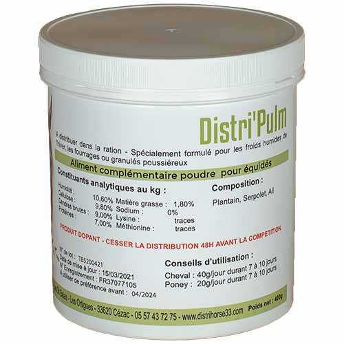 Distri'Pulm - Respiration et toux du cheval - 500g - DistriHorse33 - Imagen 2