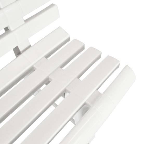Prolenta Premium - Banc de jardin Blanc 49 X 146 cm - Prolenta Premium - Image 4