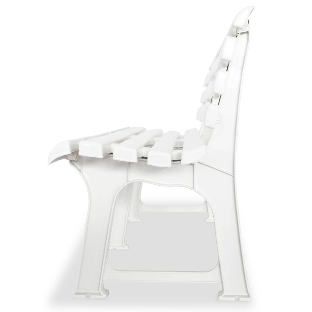 Prolenta Premium - Banc de jardin Blanc 49 X 146 cm - Prolenta Premium - Image 3