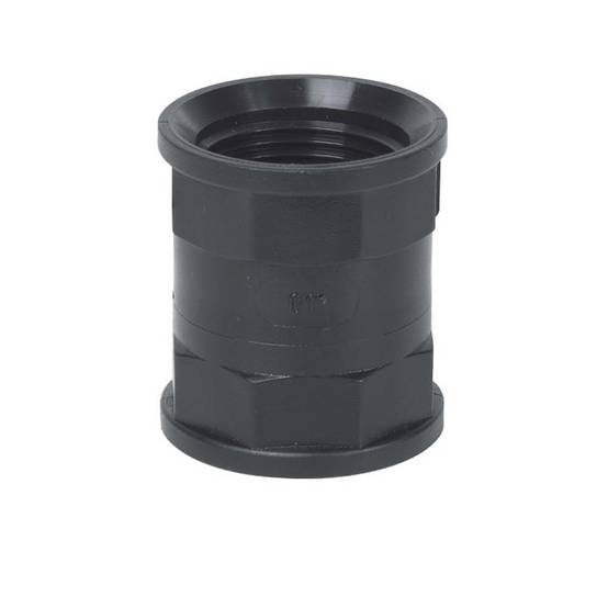 Ribimex - Raccord cannelé femelle/femelle 1" 25mm