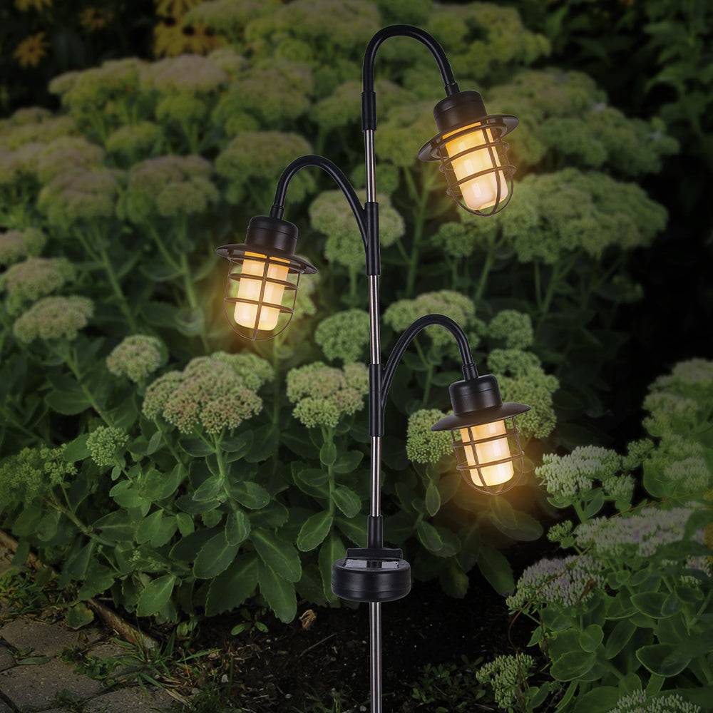 Lumisky - Lampe extérieure nomade BERRY SPIKE Noir Plastique H74CM - Imagen 4
