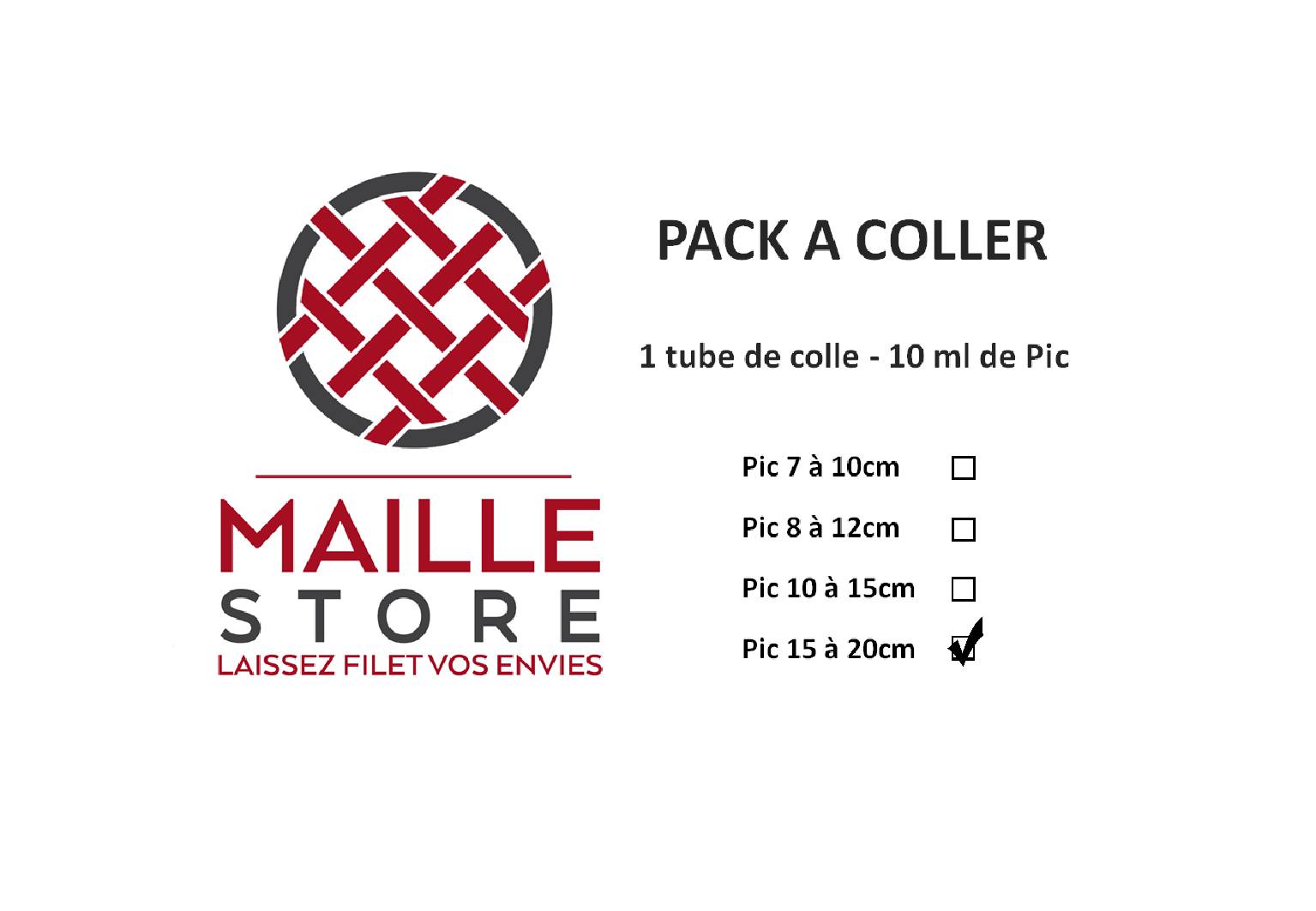 Maille Store - Pics anti-pigeons 10 mètres à coller - Protection 15 à 20cm (1 tube colle) - Imagen 2