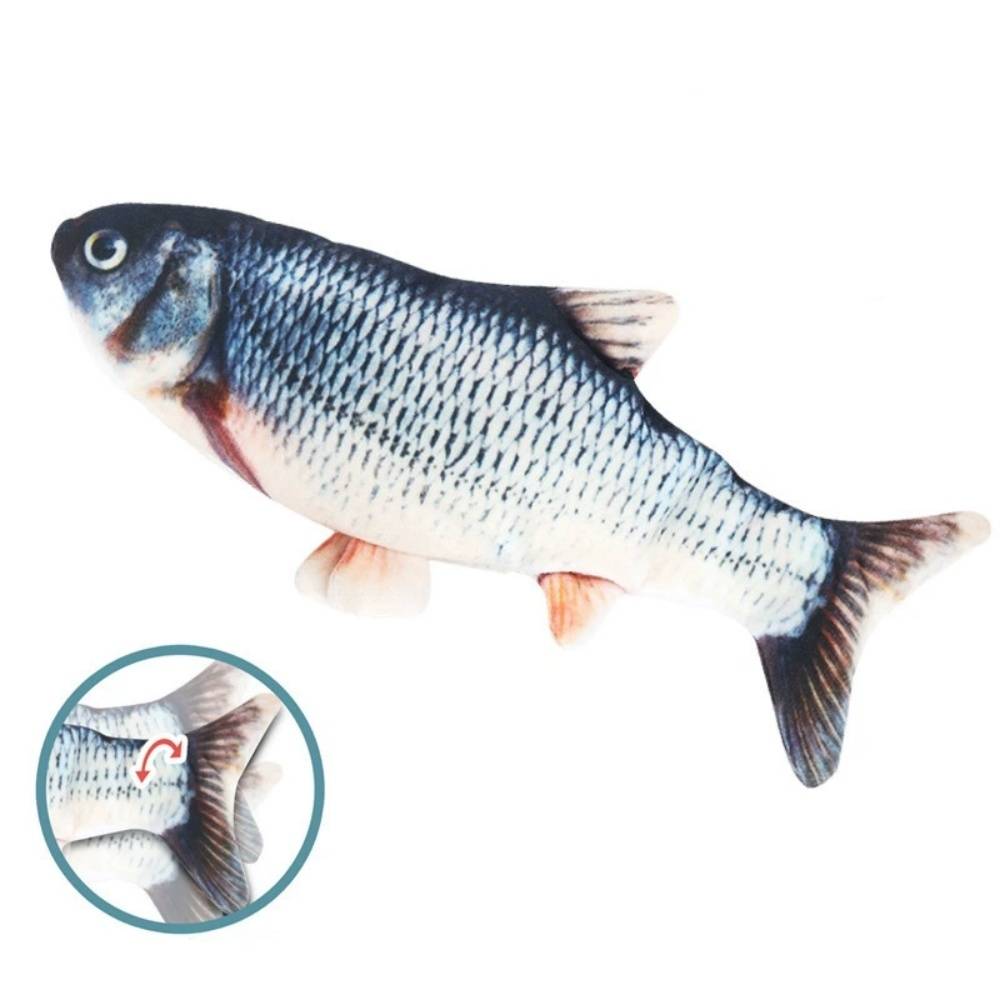 IntiMeg - Poisson électrique pour chat en peluche IntiMeg - Image 1