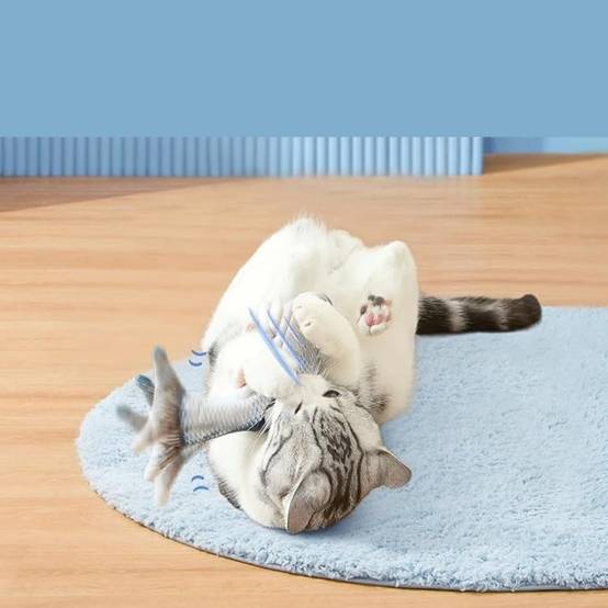 IntiMeg - Poisson électrique pour chat en peluche IntiMeg - Image 3