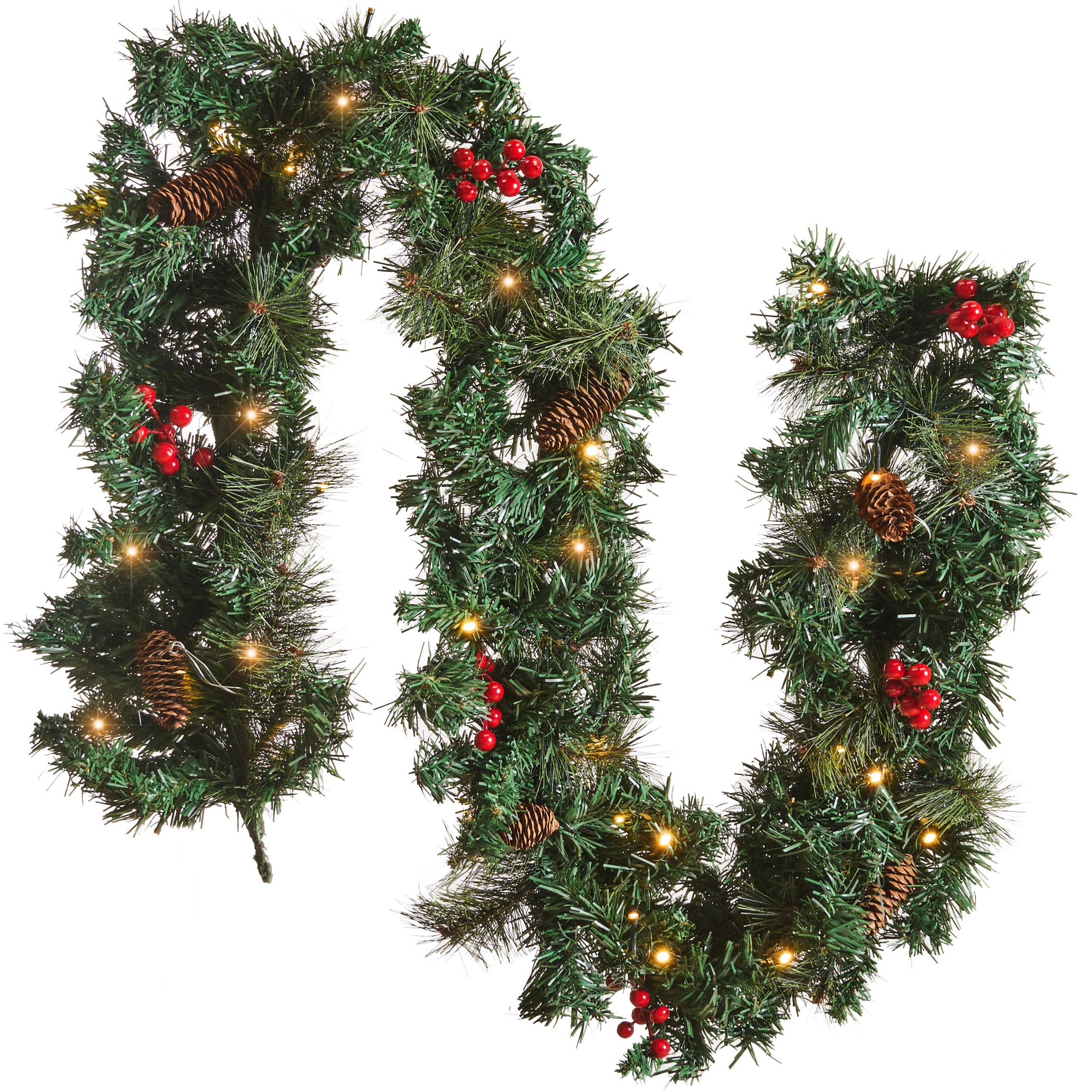Beliani - Guirlande de Noël Matière synthétique Vert TENALA - Beliani - Imagen 2