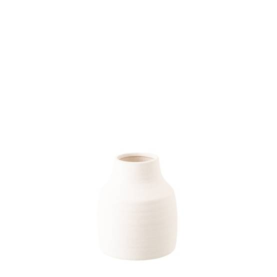 J-Line - Vase en céramique blanc 20x20x23 cm - J-Line - Image 1