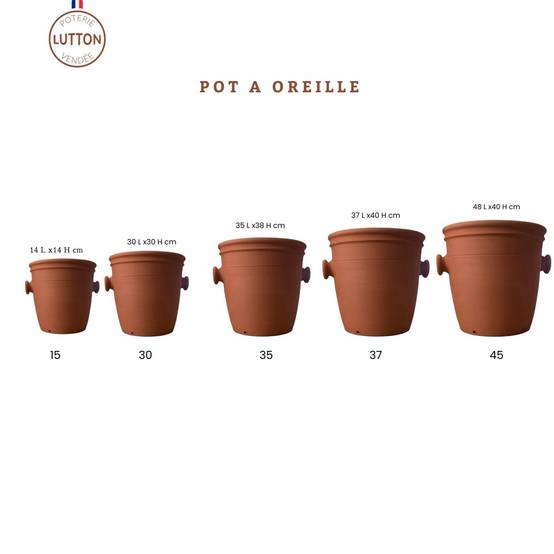 Ollas Lutton - Pot à oreilles - pot de jardin anses - Image 3