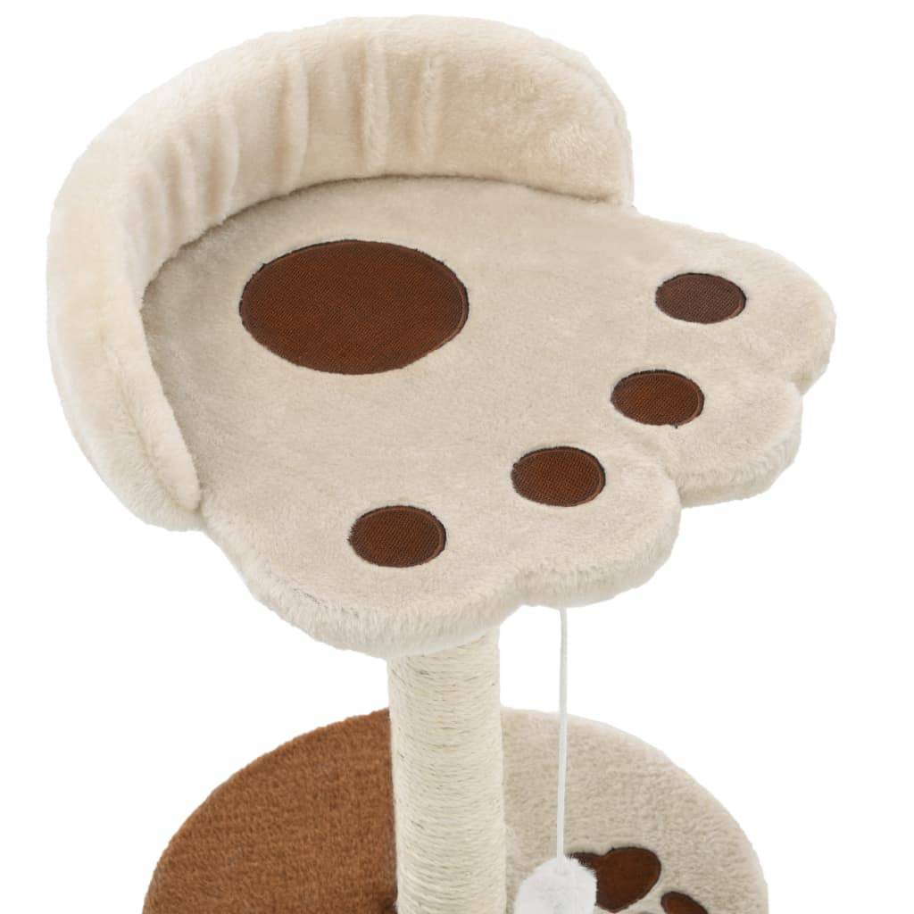 Arbre à chat  Runi Beige  30 X 30 cm  - P95086B - Image 4