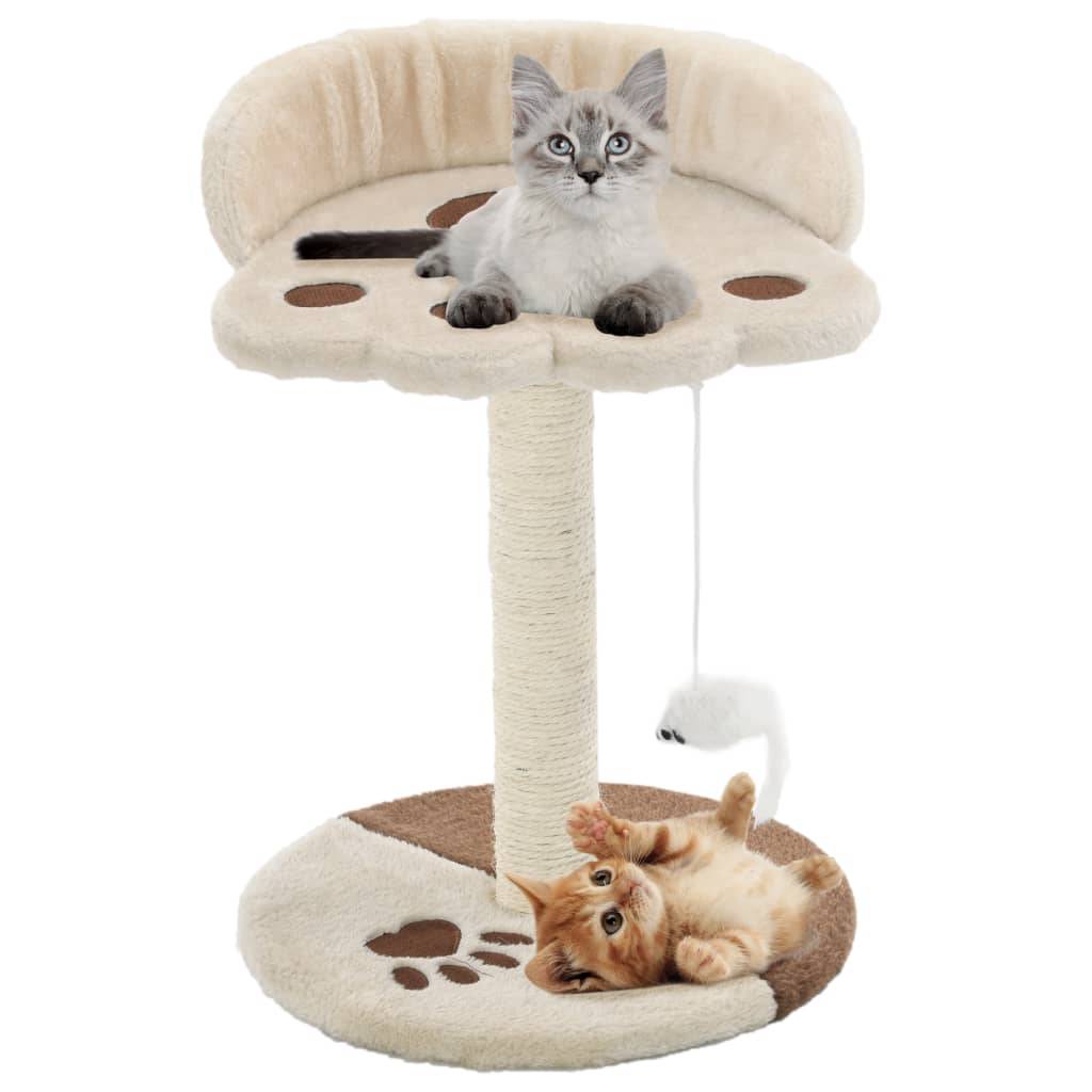 Arbre à chat  Runi Beige  30 X 30 cm  - P95086B