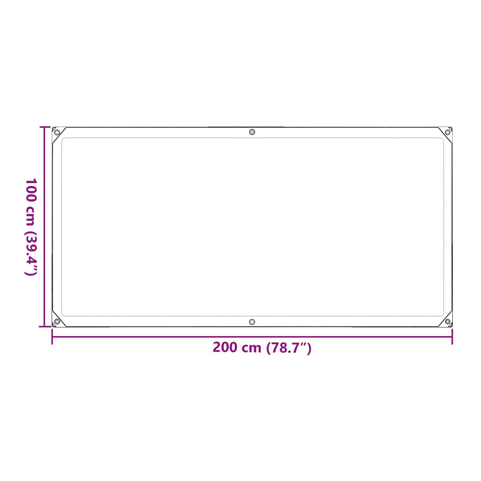 Vidaxl - Couverture pour plantes 1 x 2 m PE Transparent vidaXL 3429270 - Image 3