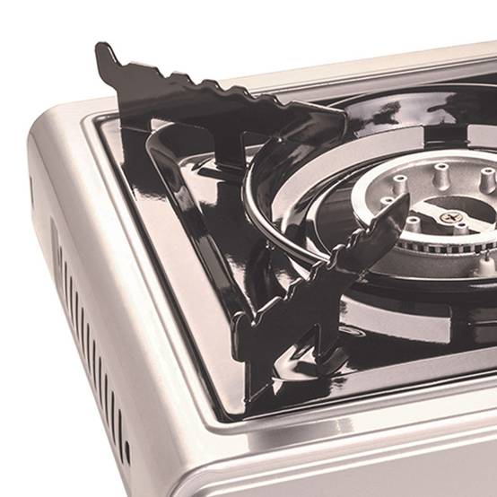 Réchaud à gaz 2200W Allumage piezo Double système de sécurité Mallette KEMPER - Imagen 8