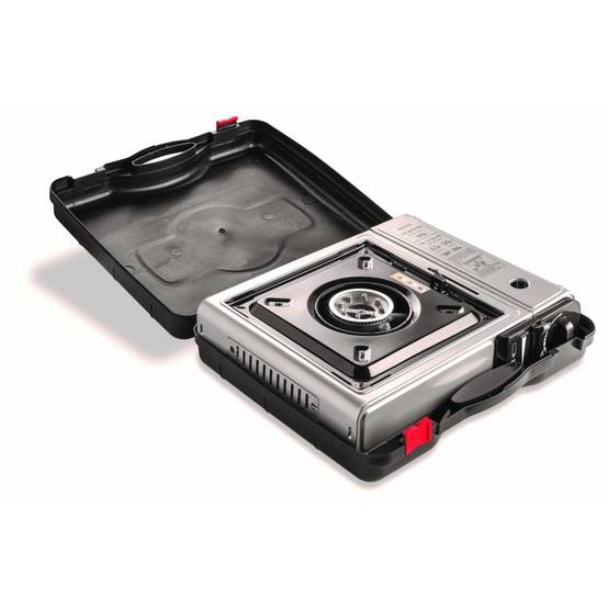 Réchaud à gaz 2200W Allumage piezo Double système de sécurité Mallette KEMPER - Imagen 5