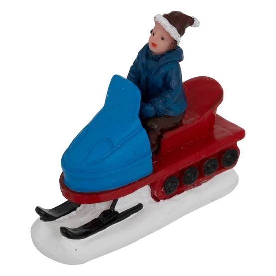Fééric Lights & Christmas - Lot de 6 santons pour village sport d'hiver - Feeric Lights & Christmas - Image 4