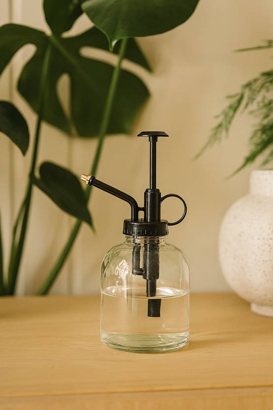 La Green Touch - Brumisateur en verre noir - 300 ml - Image 2