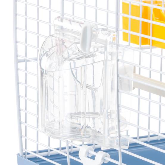 Ferplast - Ferplast Cage à Oiseaux REKORD 2 Cage pour Oiseaux, Canaris, Perruches Ondulées, en Métal, Accessoires inclus Mangeoires rotatives Perchoirs, 39 x 25 - Image 8