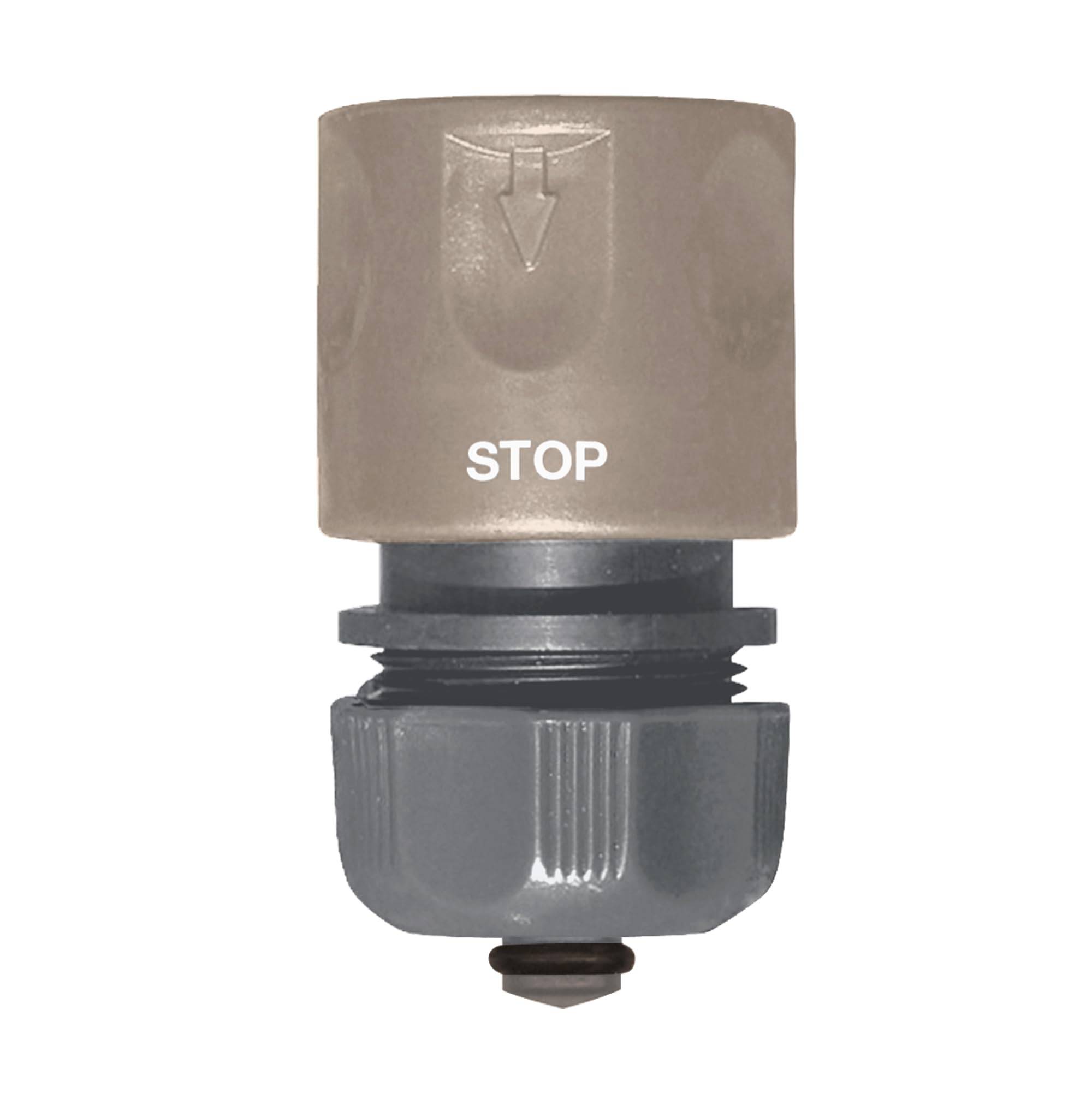 Jardibric - Jardibric Raccord Rapide 15mm avec Stop Connecteur Automatique Tuyau Arrosage Connexion Sécurisée Anti Fuite - Image 1