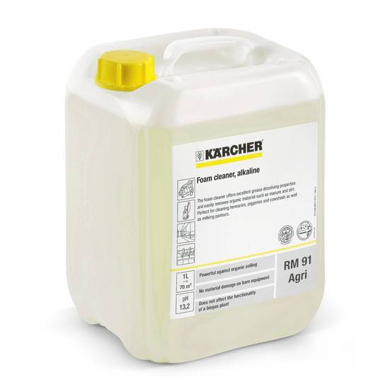 Kärcher - Mousse de nettoyage alcaline RM 91 AGRI 10 litres - 62956540 - Karcher
