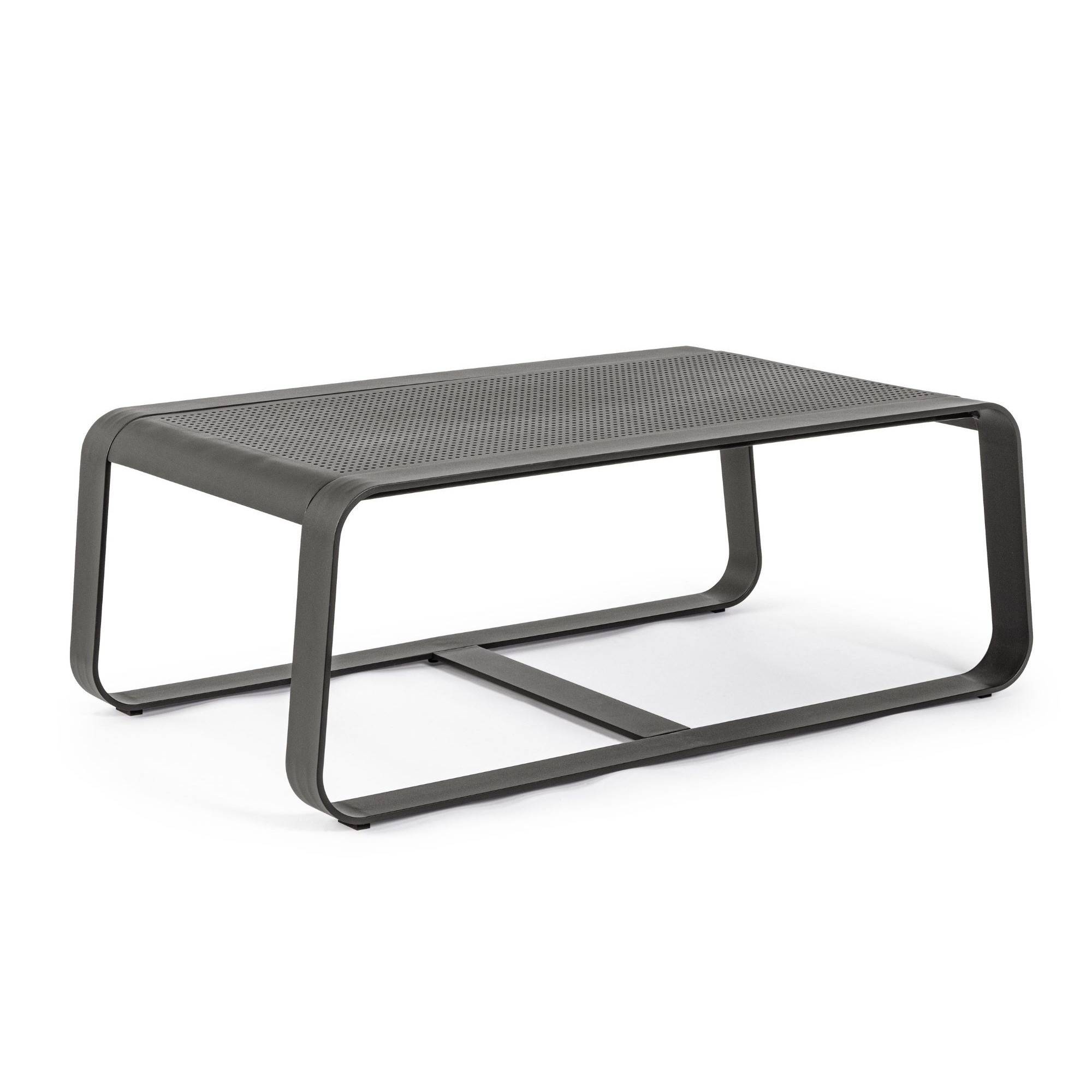 Autre - Table basse de jardin rectangulaire en métal L105 - ETRETAT - Imagen 4