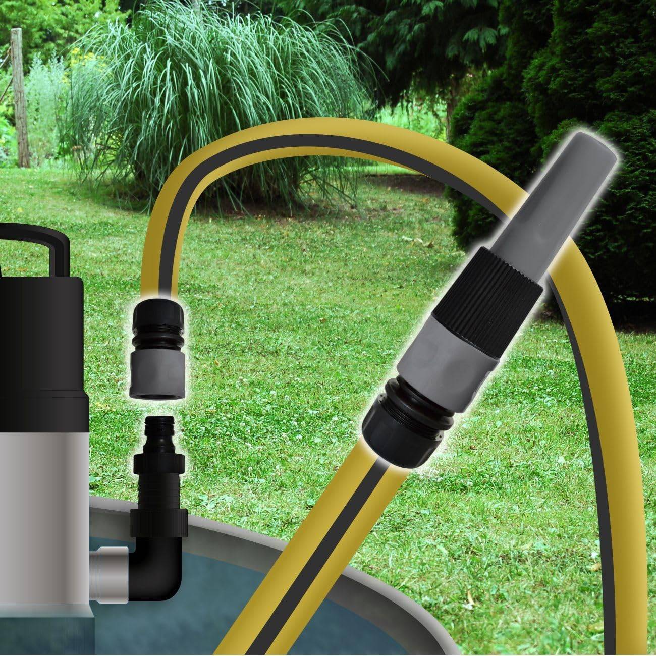 Jardibric - Jardibric - Lance Arrosage 19 mm avec Raccords - Lance Eau Jardin Jet Réglable pour Arrosage et Nettoyage - Imagen 2