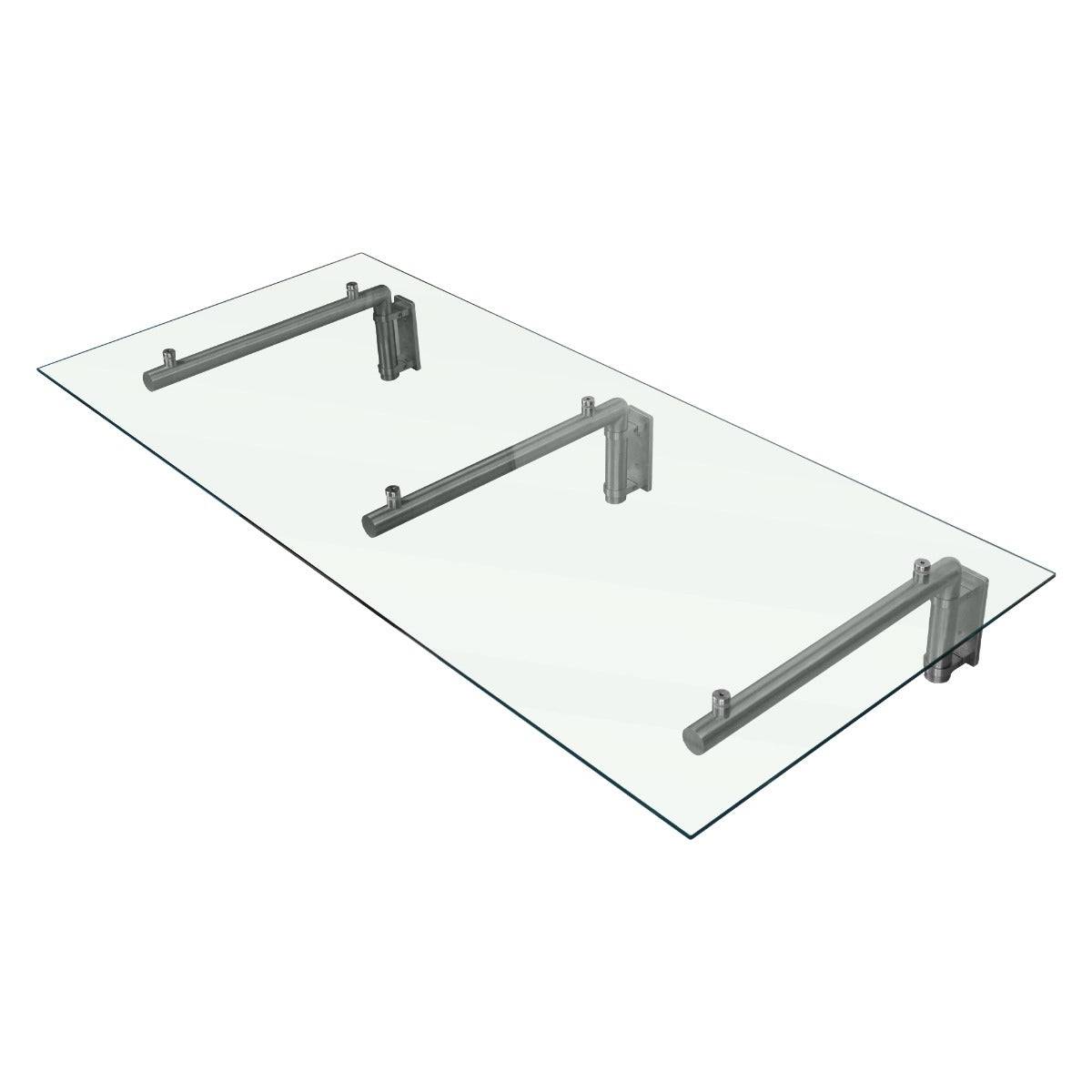 Monstershop - Canopé en Verre 180 cm x 80 cm avec Support - Image 2