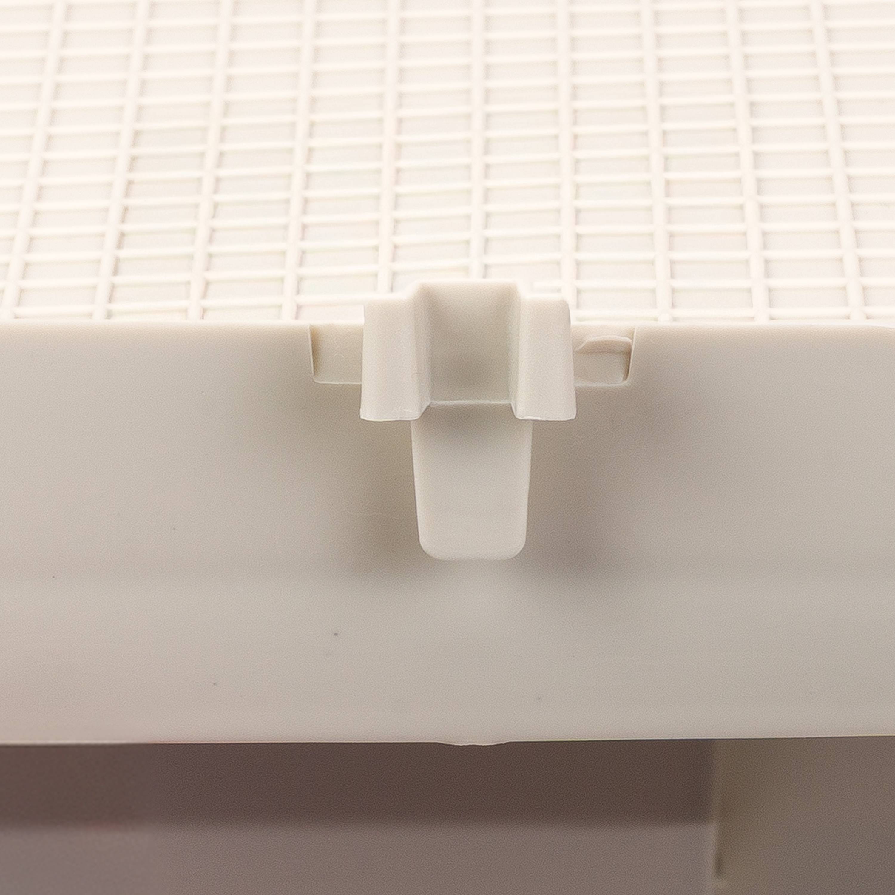 Ferplast - Maisonnette en plastique lapins cochons d’Inde rongeurs PUB 3252 gamelle marches porte - Imagen 5