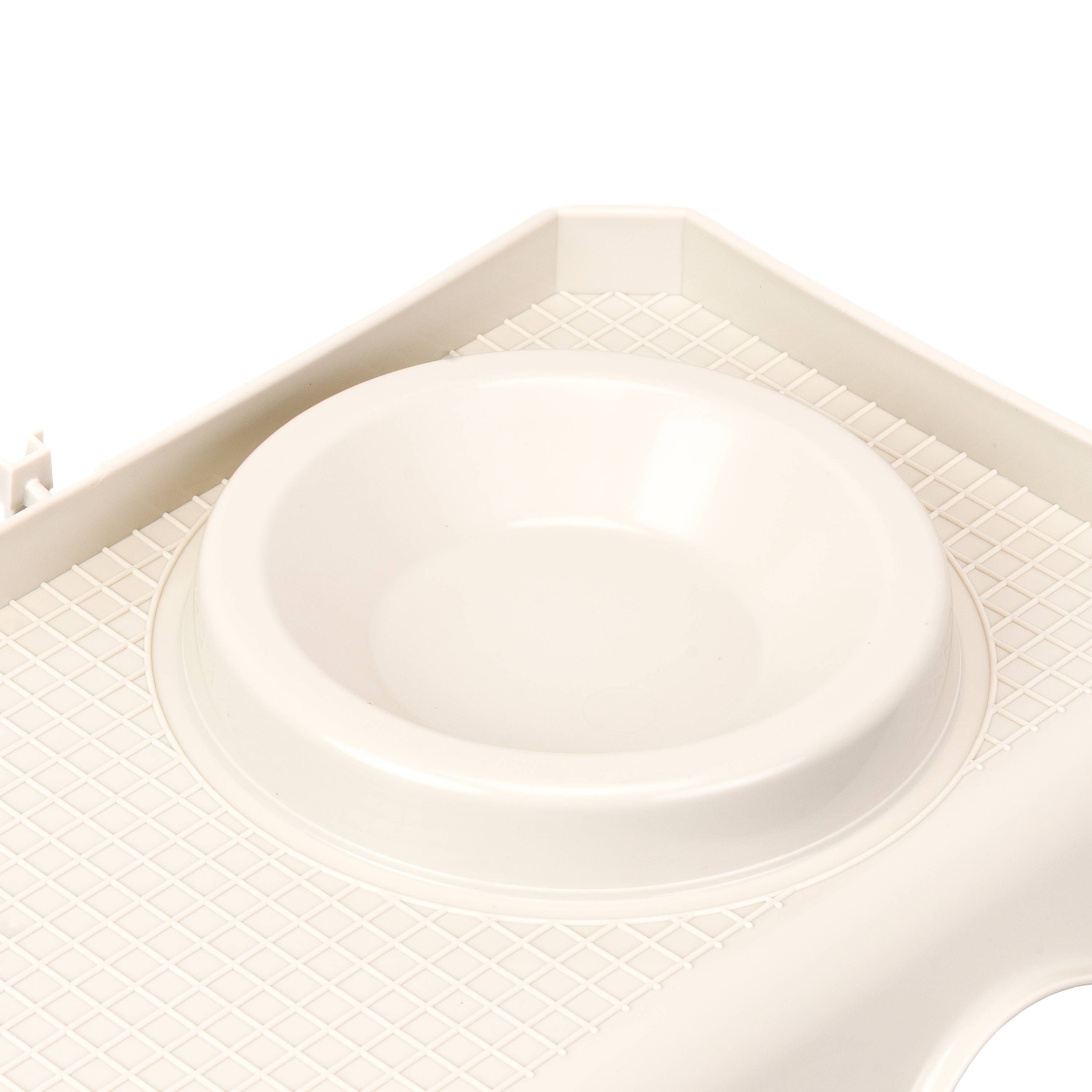 Ferplast - Maisonnette en plastique lapins cochons d’Inde rongeurs PUB 3252 gamelle marches porte - Imagen 7