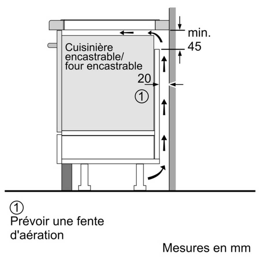 Bosch - Table de cuisson à induction 60cm 3 feux noir PUJ611BB5E Bosch - Image 5