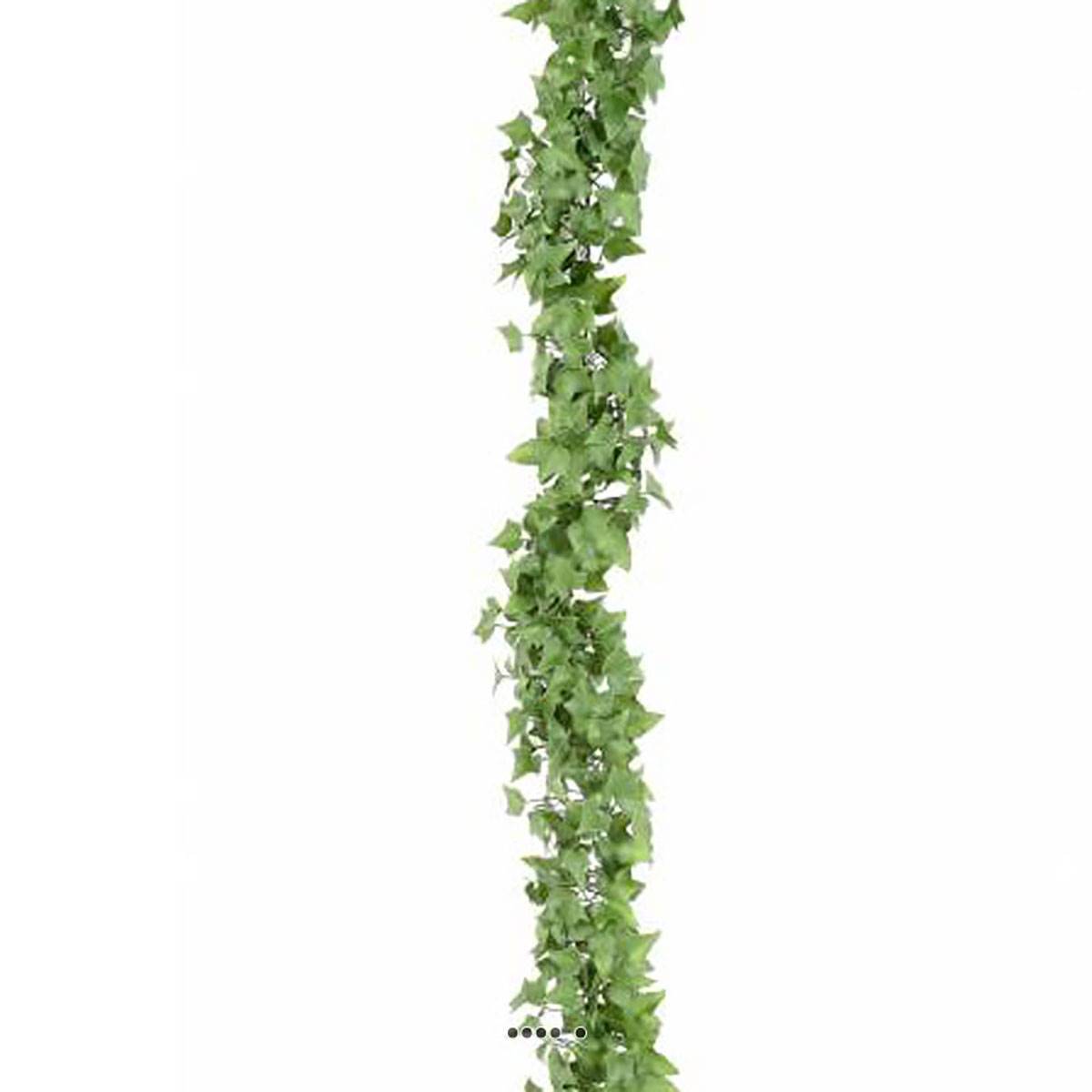 Artificielles - Guirlande de lierre artificiel en plastique anti-Uv extérieur L 180 cm - Imagen 3
